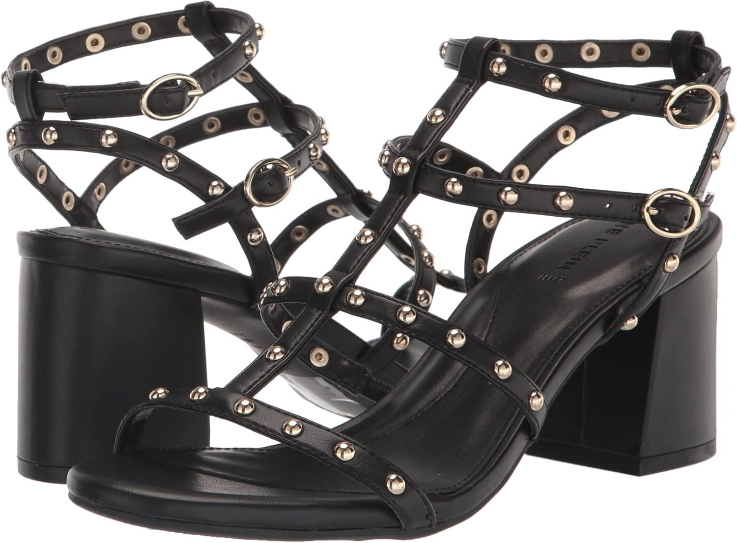 imageAnne Klein Womens Rayne Heeled SandalBlack
