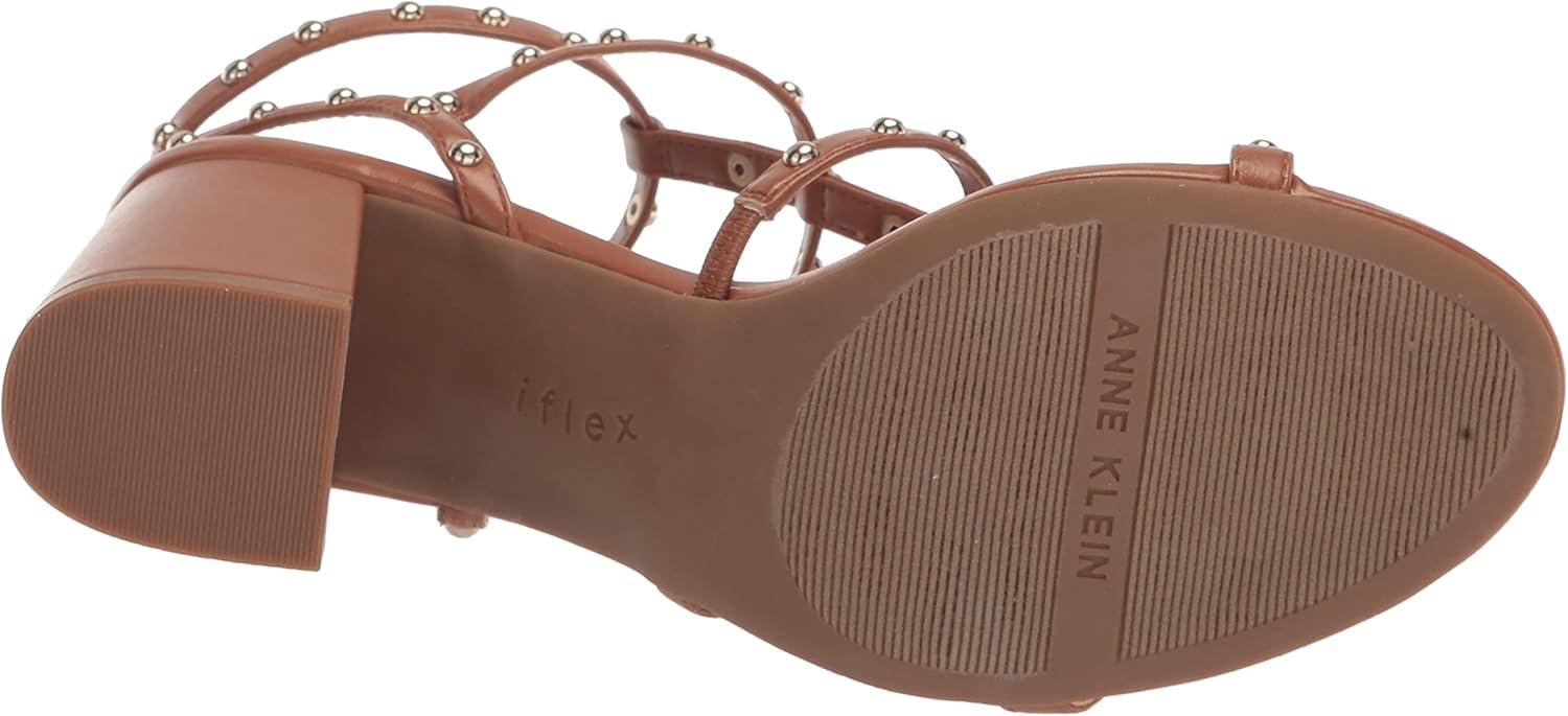 imageAnne Klein Womens Rayne Heeled SandalCognac