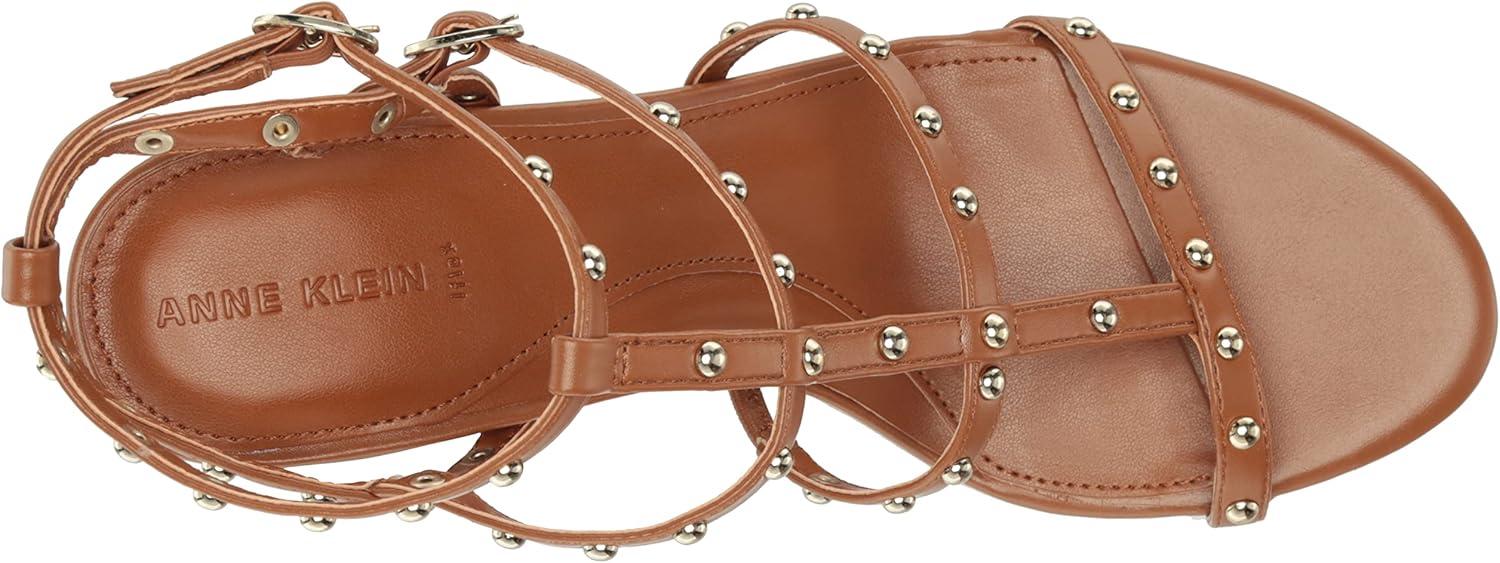 imageAnne Klein Womens Rayne Heeled SandalCognac