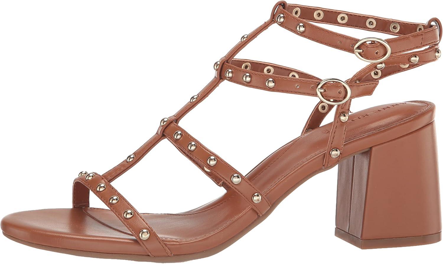 imageAnne Klein Womens Rayne Heeled SandalCognac