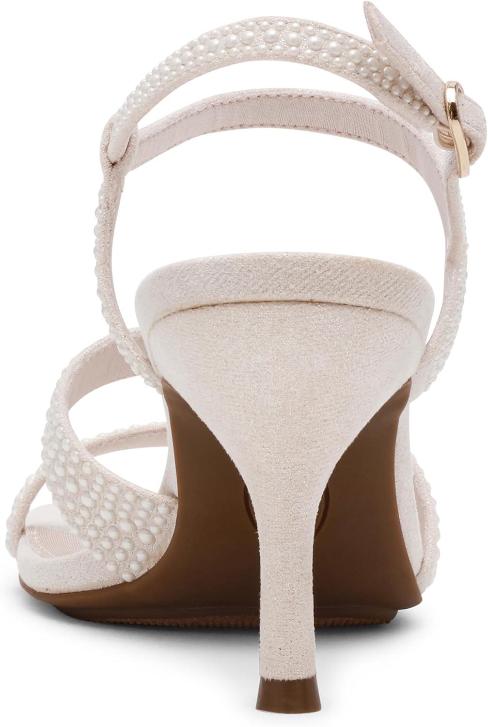 imageAnne Klein Womens Sonomap Heeled SandalBone