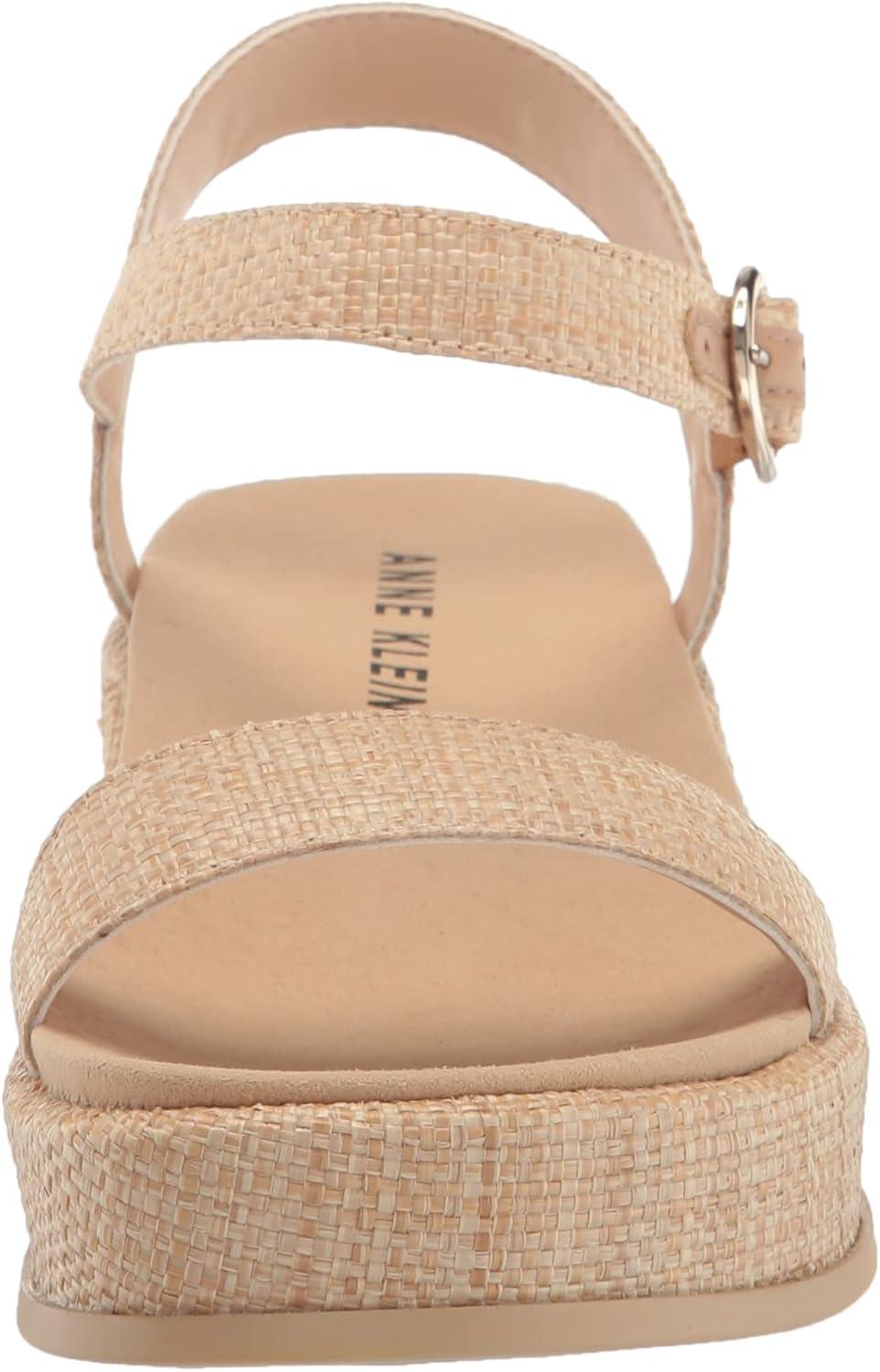 imageAnne Klein Womens Vada Wedge SandalRaffia