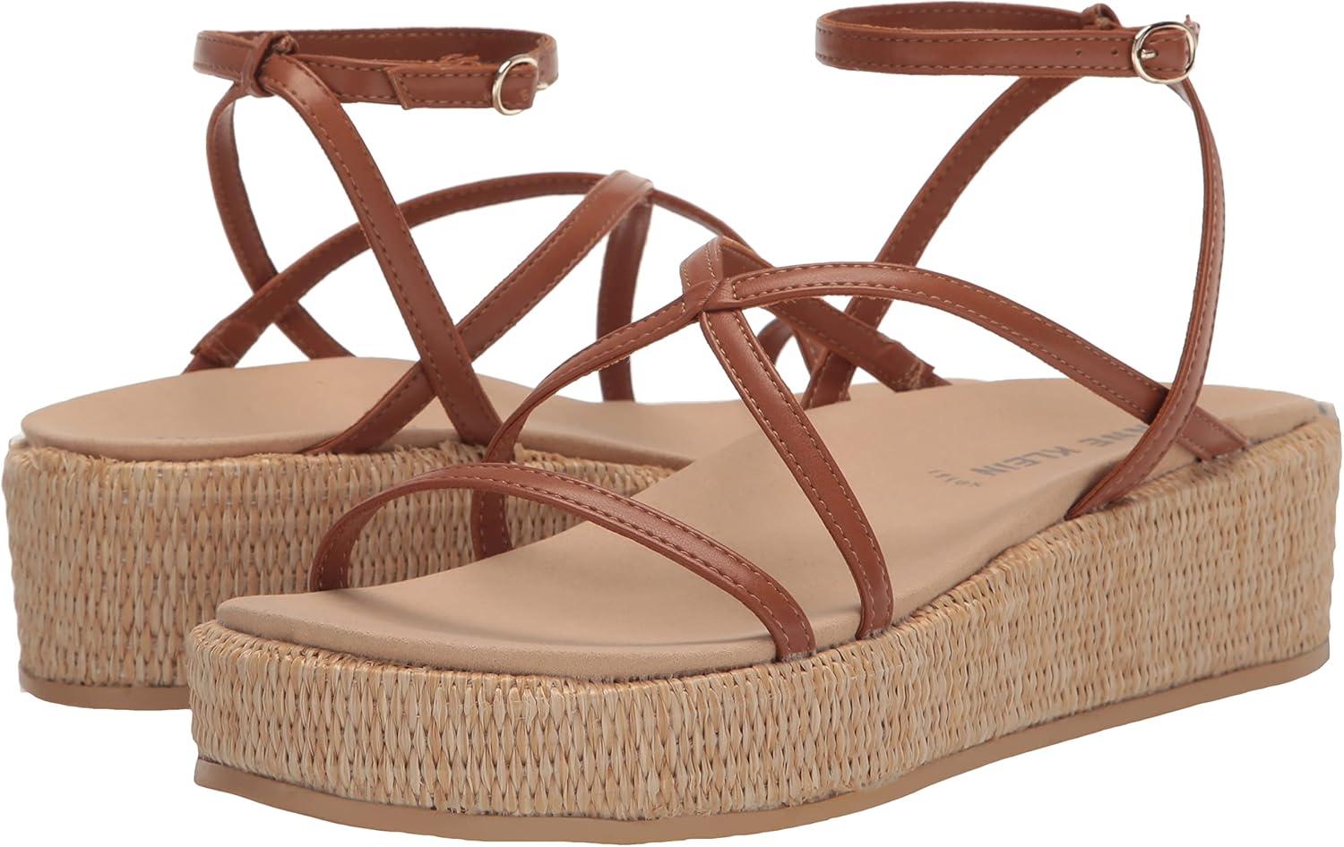 imageAnne Klein Womens Vizzy PlatformCognac
