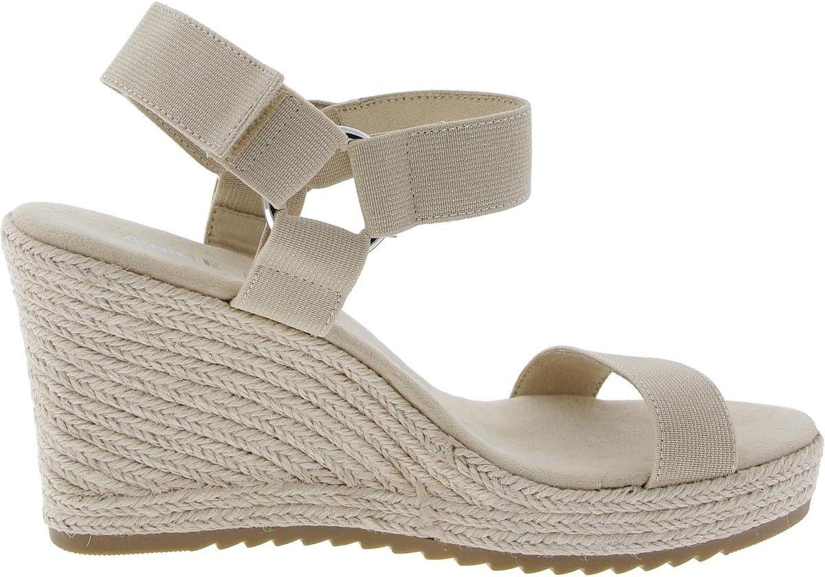 imageAnne Klein Womens Wit Wedge SandalNaturalPlatinum