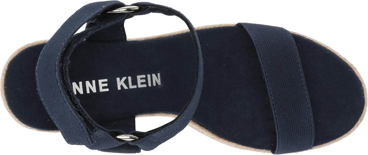 imageAnne Klein Womens Wit Wedge SandalNavy