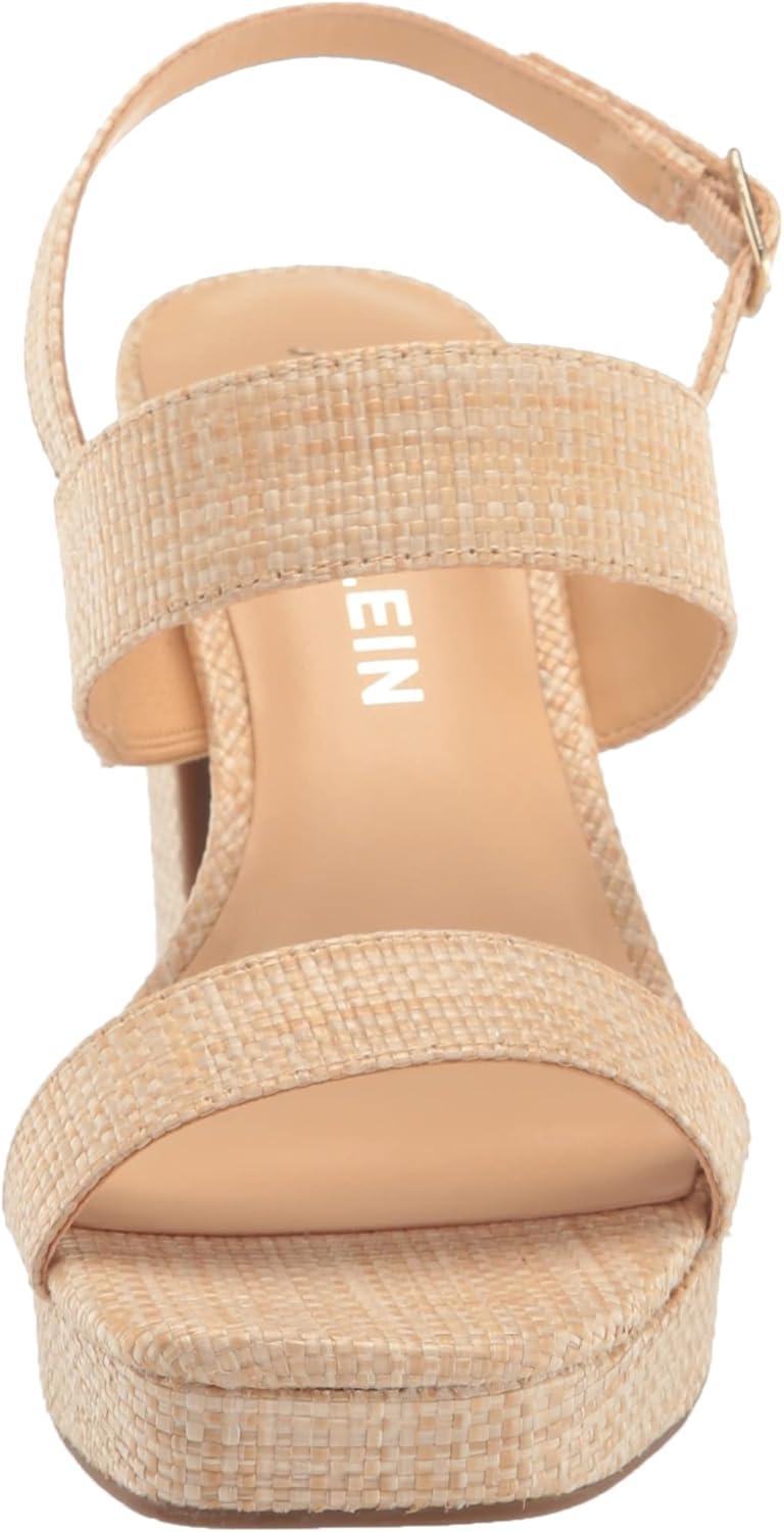imageAnne Klein Womens Zaya Heeled SandalRaffia