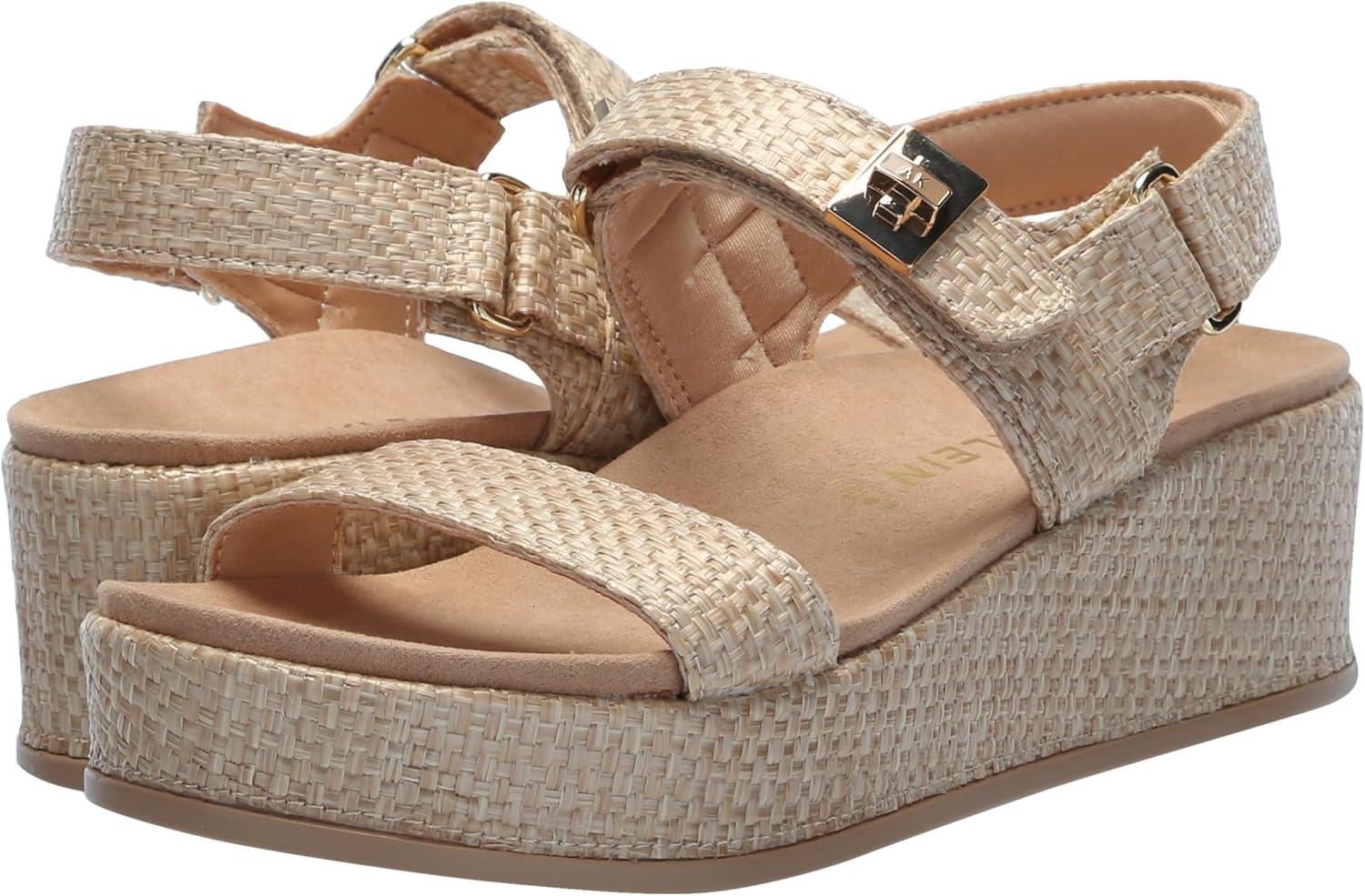 imageAnne Klein womens VioletteNatural Raffia
