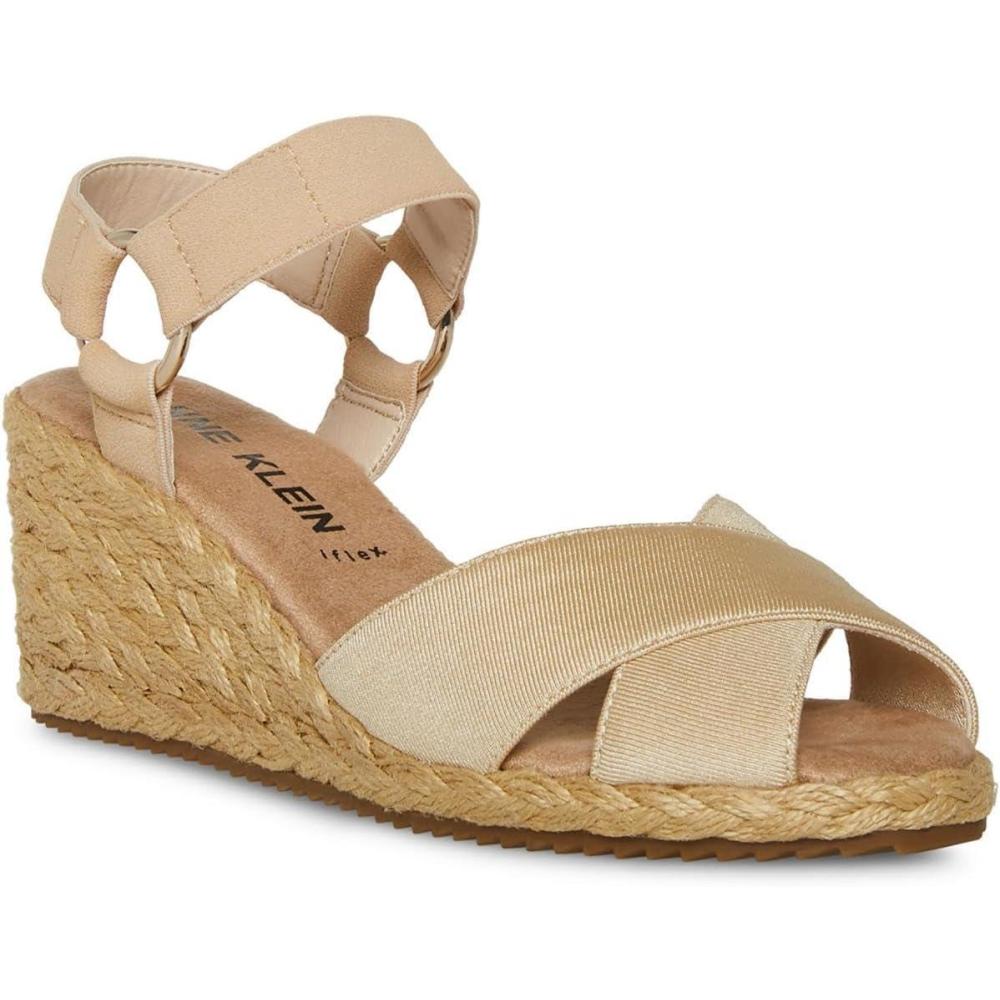 imageAnne Klein Womens Ellis Wedge SandalPlatinum