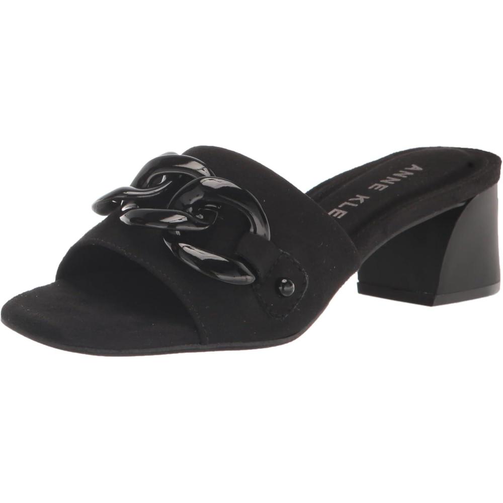 imageAnne Klein Womens Marilyn Heeled SandalBlack