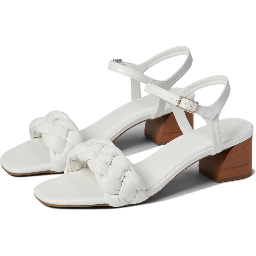 imageAnne Klein Womens Meri Heeled SandalWhite