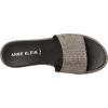 Anne Klein Women’s Amelie Slide Sandal(Black Crystal)