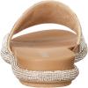 Anne Klein Women’s Amelie Slide Sandal(Crystal)