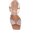 Anne Klein Women’s Jelena-c Heeled Sandal(Nude Crystal)