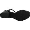 Anne Klein Women’s Mayra Heeled Sandal(Black)