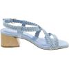 Anne Klein Women’s Meliza Heeled Sandal(Denim)