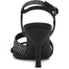 Anne Klein Women’s Sonoma-c Heeled Sandal(Blck Crystal)