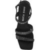 Anne Klein Women’s Sonoma-c Heeled Sandal(Blck Crystal)