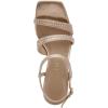 Anne Klein Women’s Sonoma-c Heeled Sandal(Platinum Crysta)