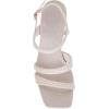 Anne Klein Women’s Sonoma-p Heeled Sandal(Bone)