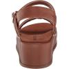Anne Klein Women’s Vada Wedge Sandal(Cognac)