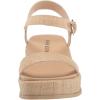 Anne Klein Women’s Vada Wedge Sandal(Raffia)