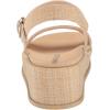 Anne Klein Women’s Vada Wedge Sandal(Raffia)