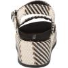 Anne Klein Women’s Vada Wedge Sandal(White/Black)
