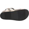 Anne Klein Women’s Vada Wedge Sandal(White/Black)