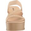 Anne Klein Women’s Velma Platform(Natural Raffia)