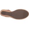 Anne Klein Women’s Waves Wedge Sandal(Cognac)