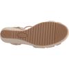 Anne Klein Women’s Waves Wedge Sandal(Platinum)