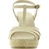 Anne Klein Women’s Waves Wedge Sandal(Raffia)
