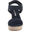 Anne Klein Women’s Wit Wedge Sandal(Navy)