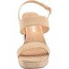 Anne Klein Women’s Zaya Heeled Sandal(Raffia)