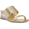 Anne Klein Women’s Gaia Heeled Sandal(Gold)
