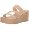 Anne Klein Women’s Velma Platform(Natural Raffia)