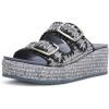 Anne Klein Womens Vineyard(Blue Raffia)