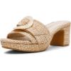Anne Klein womens Pepper(Natural Raffia)