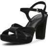 Anne Klein womens Verde(Black Suede)