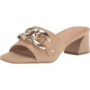 Anne Klein Women’s Marilyn Heeled Sandal(Nude)
