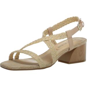 Anne Klein Women’s Meliza Heeled Sandal(Raffia)