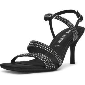 Anne Klein Women’s Sonoma-c Heeled Sandal(Blck Crystal)