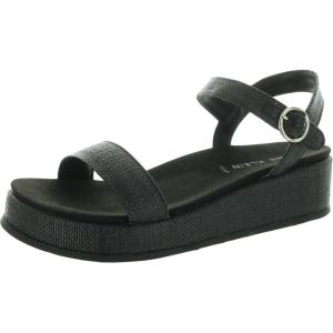 Anne Klein Women’s Vada Wedge Sandal(Black)