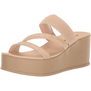 Anne Klein Women’s Velma Platform(Natural Raffia)
