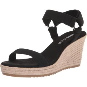 Anne Klein Women’s Wit Wedge Sandal(Black)