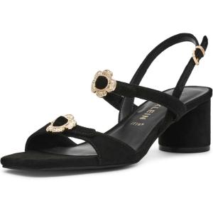 Anne Klein womens Felipa(Black Suede)