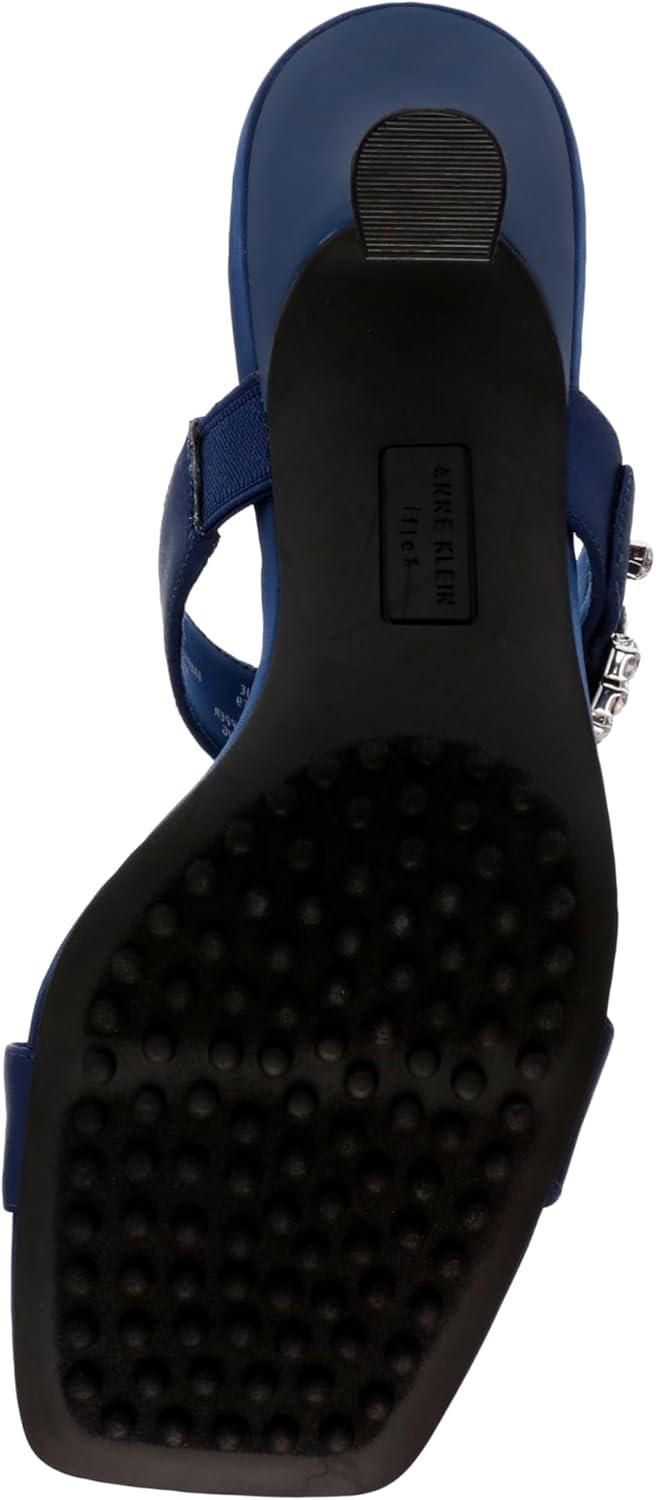 imageAnne Klein Womens Josie Heeled SandalNavy