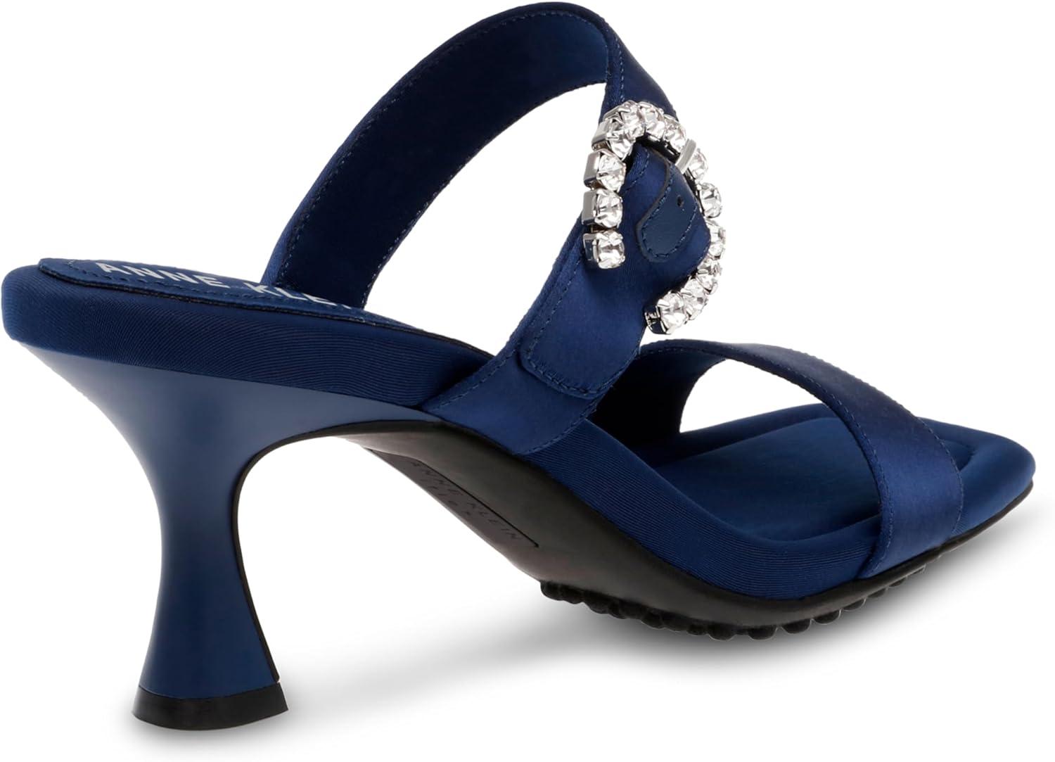 imageAnne Klein Womens Josie Heeled SandalNavy