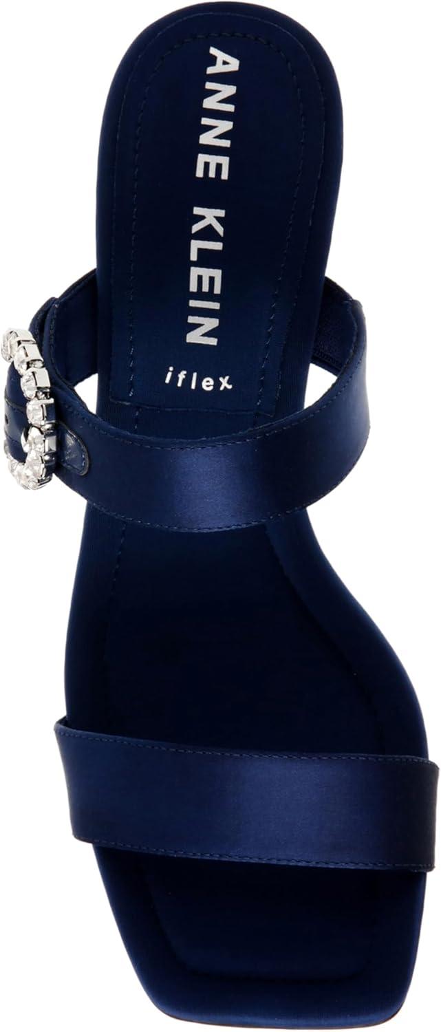 imageAnne Klein Womens Josie Heeled SandalNavy