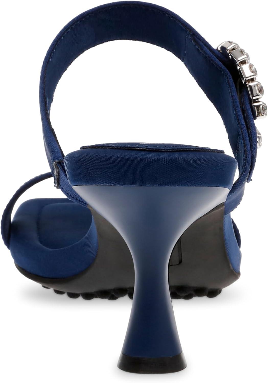 imageAnne Klein Womens Josie Heeled SandalNavy